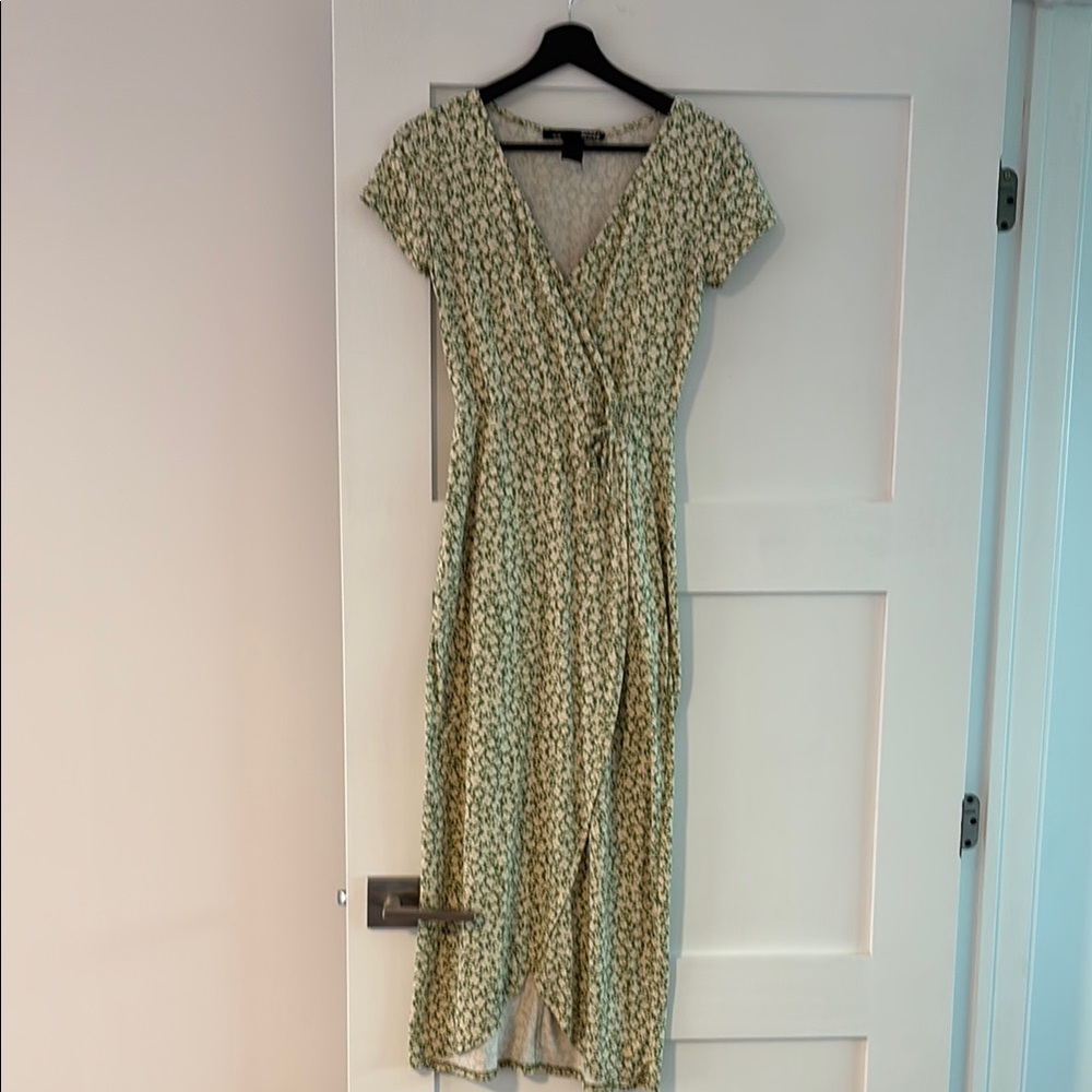 Floral Wrap Dress